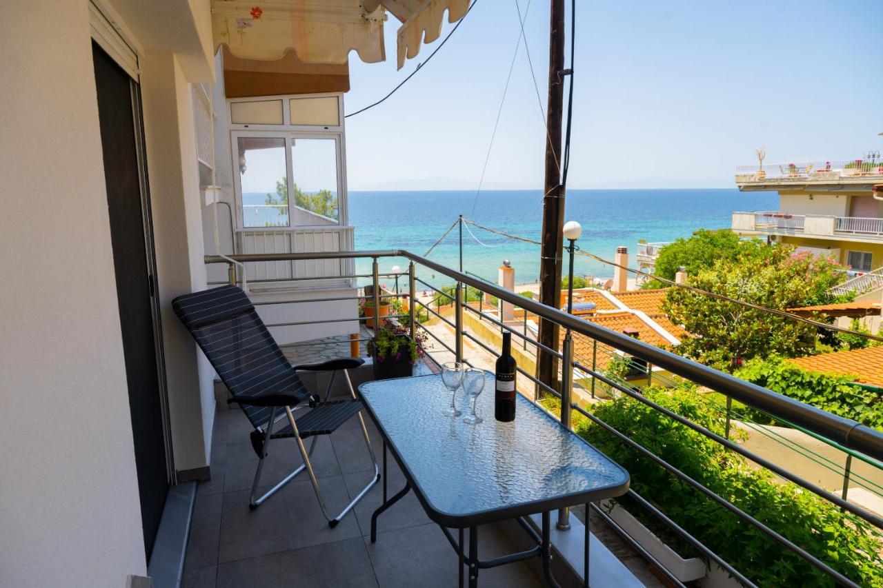 Zoe Seaview Apartment By Rentalspro - Nea Moudania Halkidiki מראה חיצוני תמונה