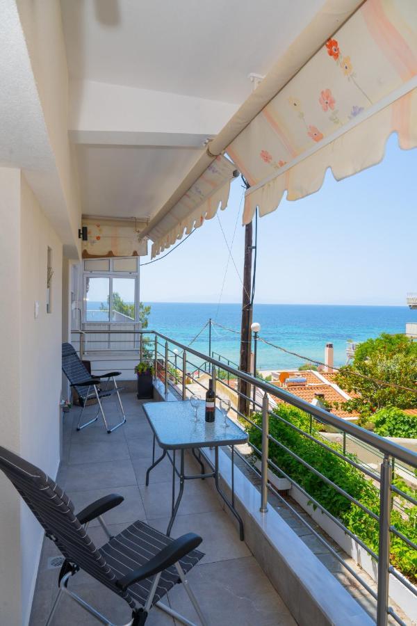 Zoe Seaview Apartment By Rentalspro - Nea Moudania Halkidiki מראה חיצוני תמונה
