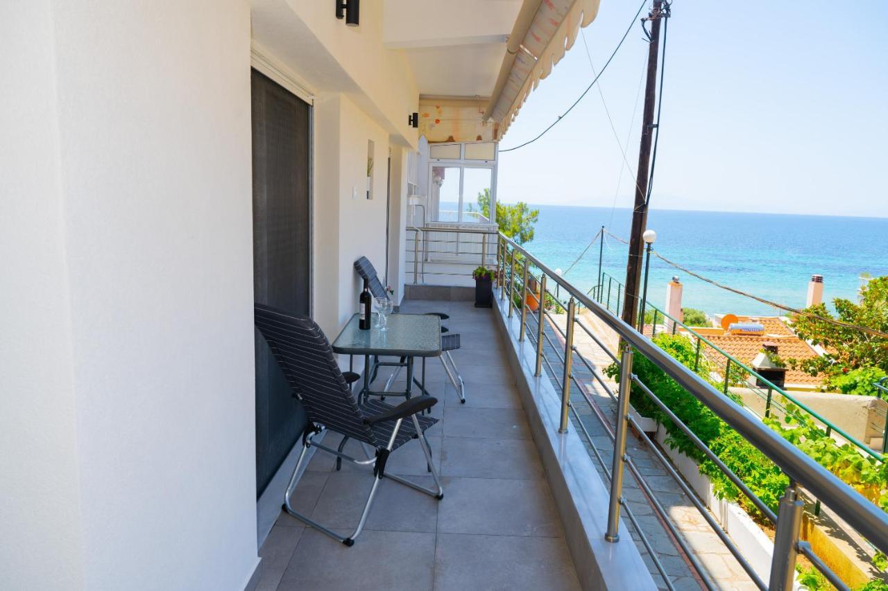 Zoe Seaview Apartment By Rentalspro - Nea Moudania Halkidiki מראה חיצוני תמונה